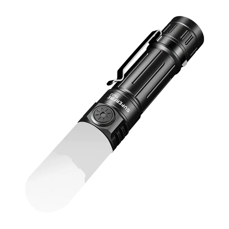 Superfire TN02 LED-taskulamp, 1800 lm, USB-C universaal