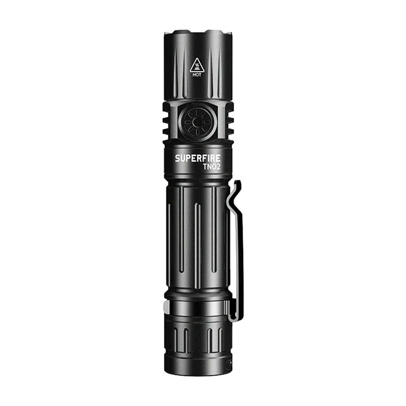 Superfire TN02 LED-taskulamp, 1800 lm, USB-C universaal