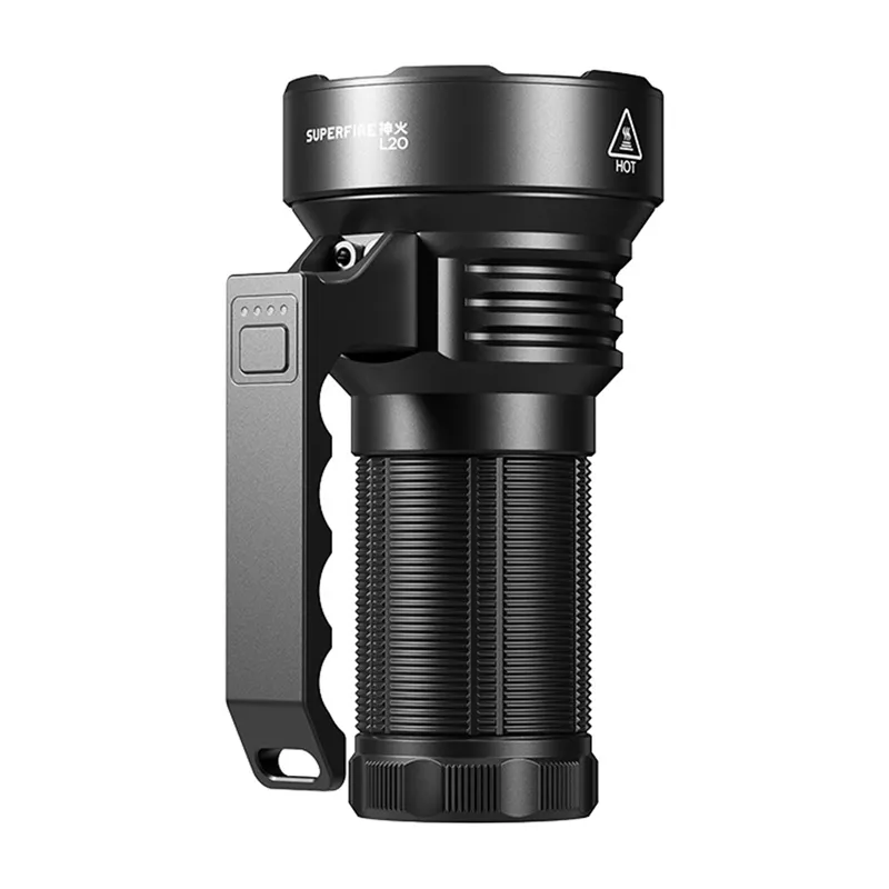 Superfire L20 taskulamp, 5000lm, USB-C universaal