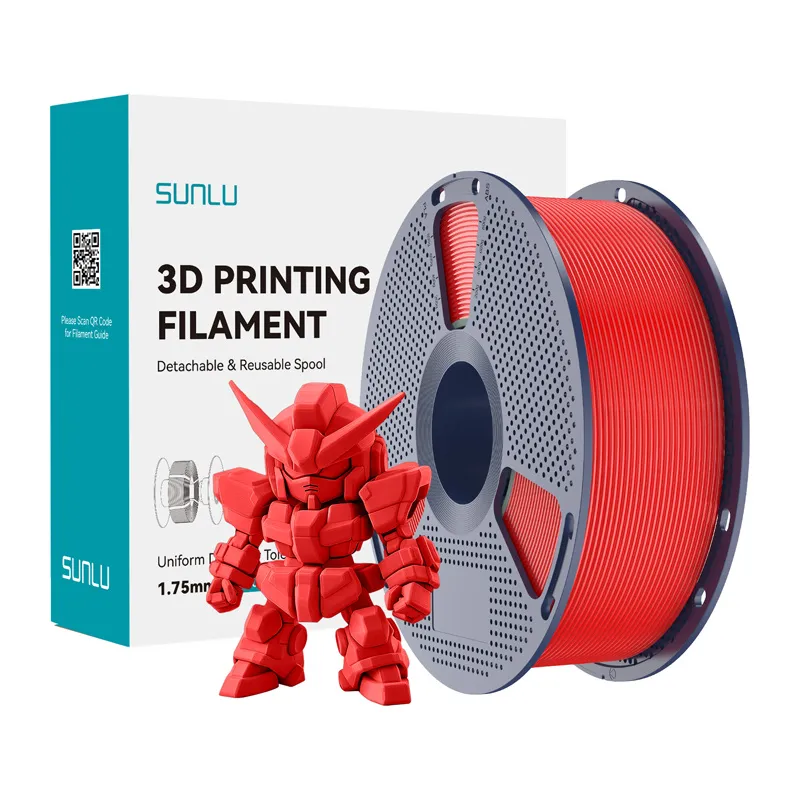 Sunlu PLA+ 2.0 filament (Punane) universaalne