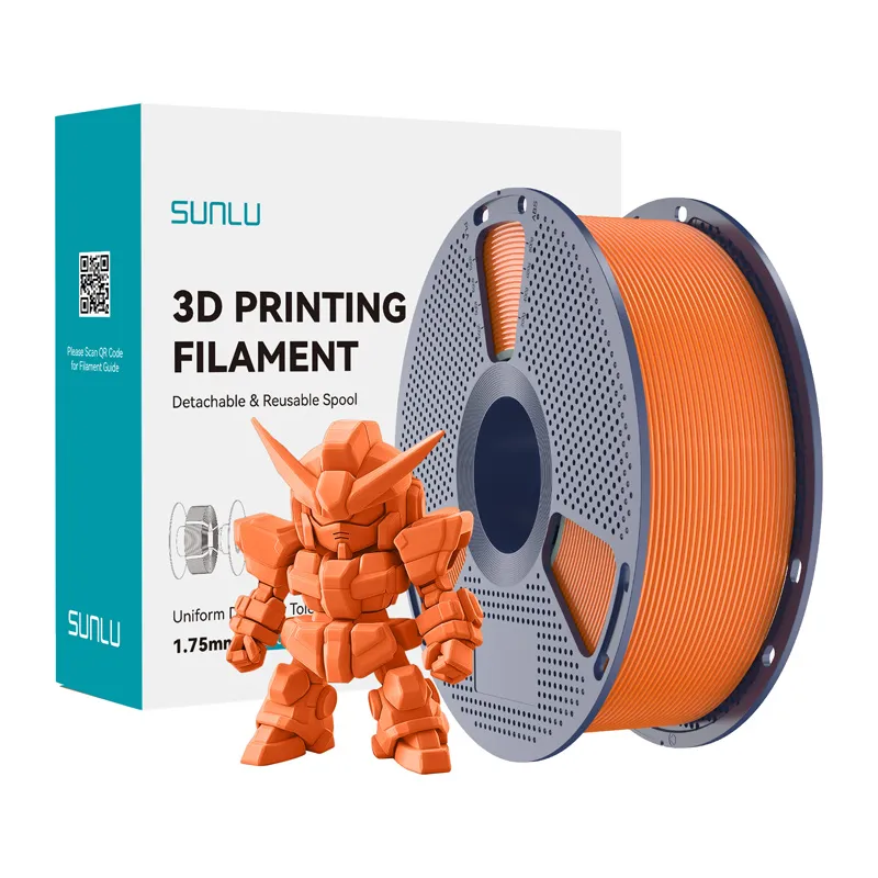 Sunlu PLA+ 2.0 filament (Päikselküllane oranž) universaalne