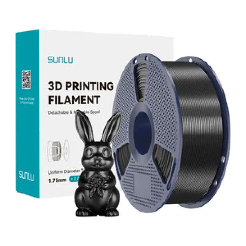 Sunlu PLA+ Silk Filament (Must) universaalne