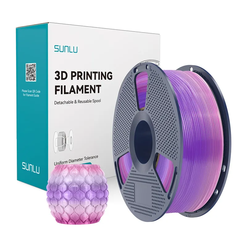 Sunlu PLA Läbipaistev (Sateen) 03 filament universaalne