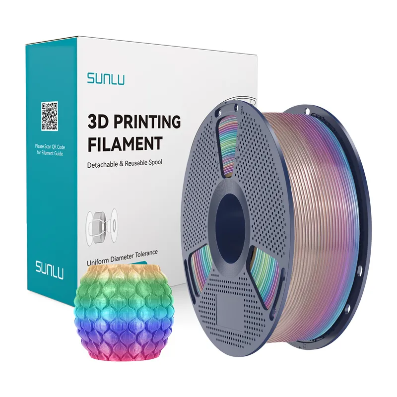 Sunlu PLA Läbipaistev (Sateen) 04 filament universaalne
