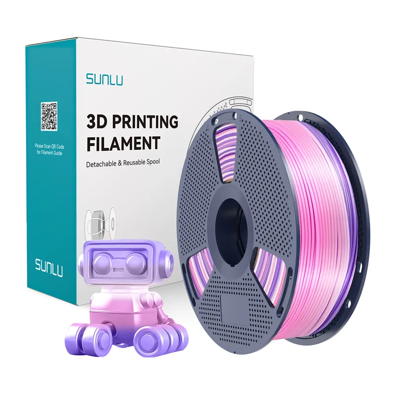 Sunlu PLA+ Silk Filament (Vikerkaar) 03 universaal