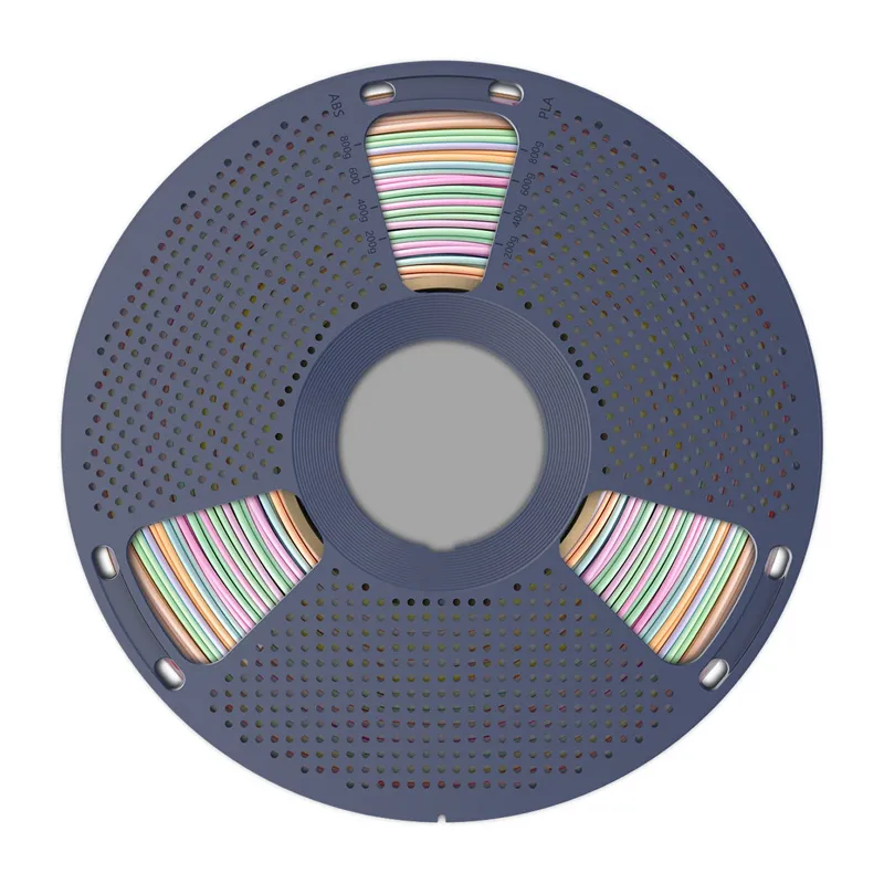 Sunlu PLA+ Silk Filament (Rainbow) 04 universaalne