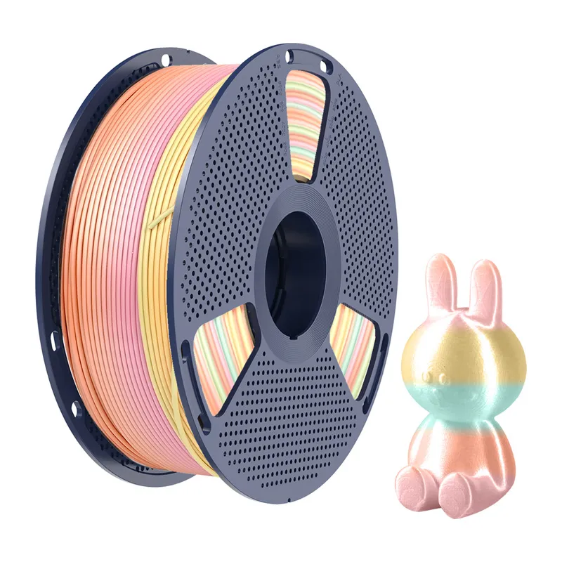 Sunlu PLA+ Silk Filament (Rainbow) 05 universaalne