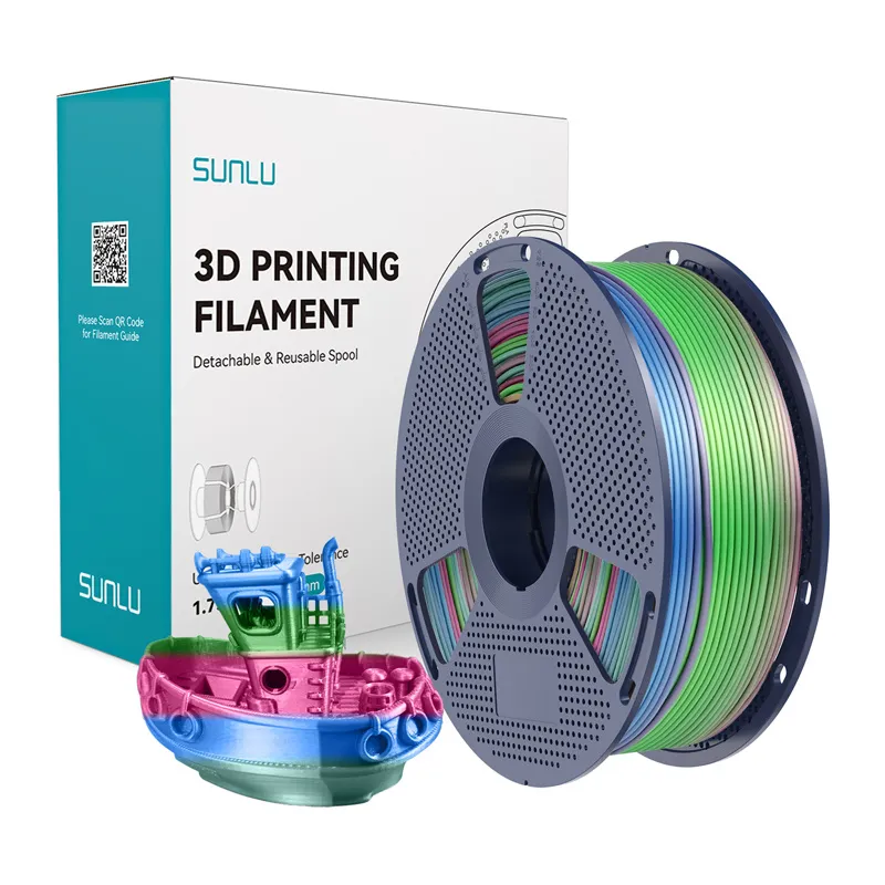 Sunlu PLA+ Silk Filament (Vikerkaar) 06 universaal