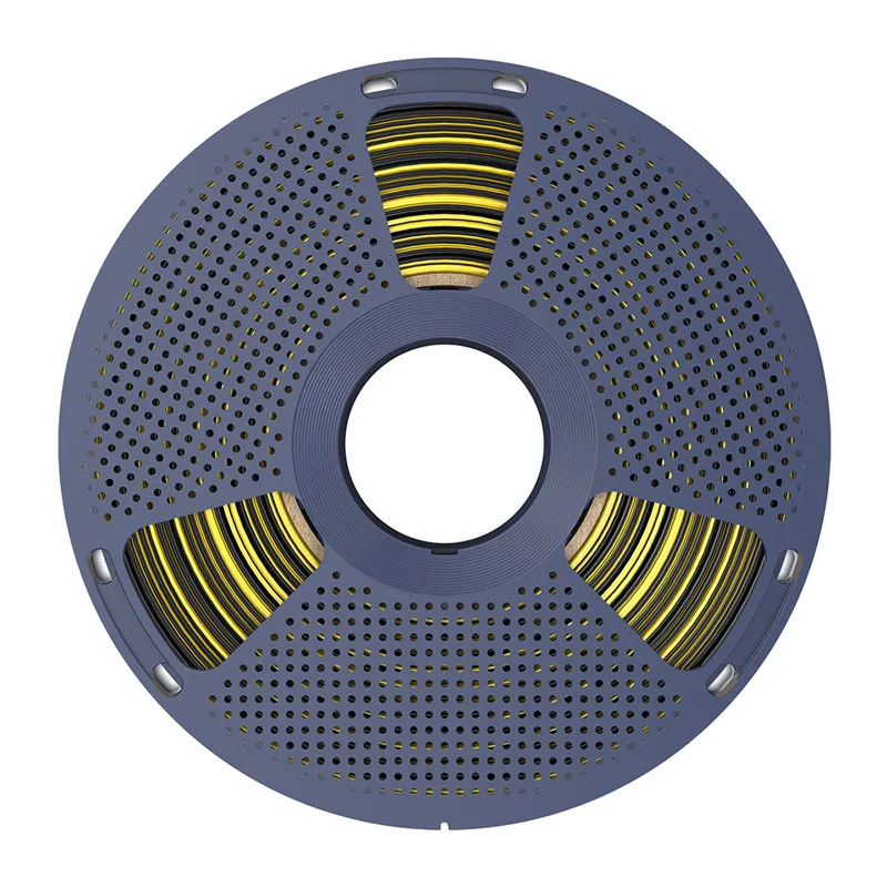Sunlu PLA+ Silk Topeltvärviline filament (Must ja Kuld) universaalne
