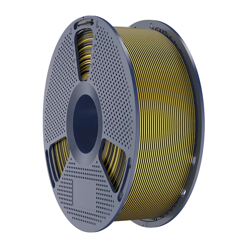 Sunlu PLA+ Silk Topeltvärviline filament (Must ja Kuld) universaalne