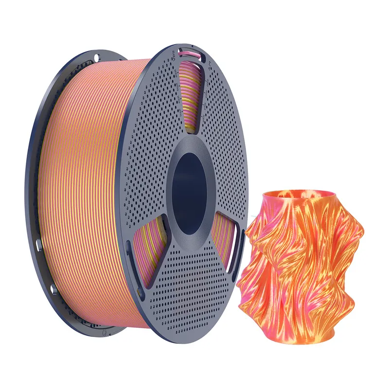 Sunlu PLA+ Silk Topeltvärviline filament (Roosa ja Kuld) universaalne