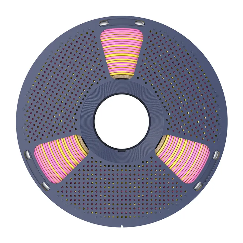 Sunlu PLA+ Silk Topeltvärviline filament (Roosa ja Kuld) universaalne