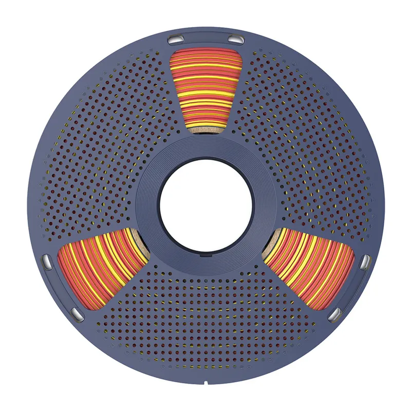 Sunlu PLA+ Silk Topeltvärviline filament (Punane ja Kuld) universaalne