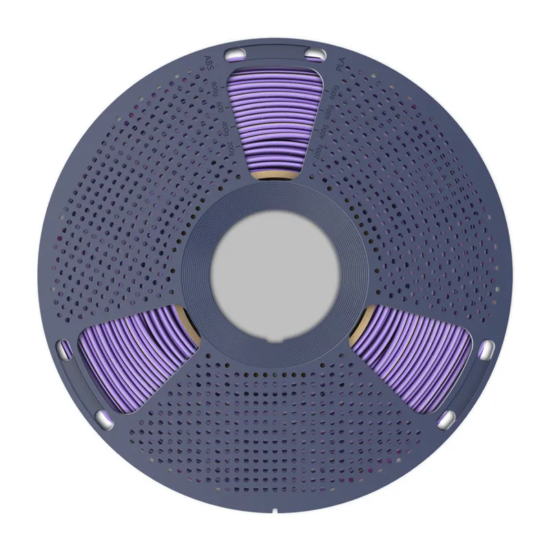 Sunlu PLA+ Silk Tri-Color Filament (Must, Kuld ja Lilla) universaalne