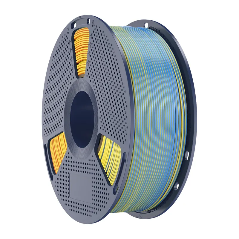 Sunlu PLA+ Silk Forth-Color Filament (sinine-lilla-oranž-kollane) universaal