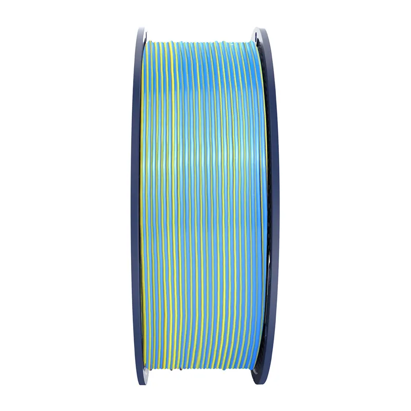 Sunlu PLA+ Silk Forth-Color Filament (sinine-lilla-oranž-kollane) universaal