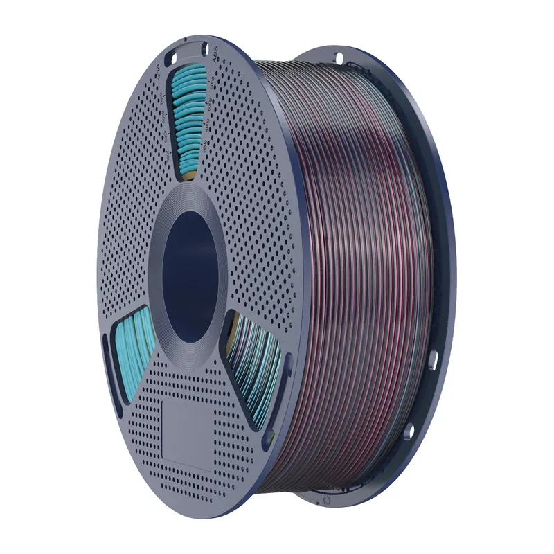 Sunlu PLA+ Silk Forth-Color Filament (punane-kollane-roheline-must) universaalne