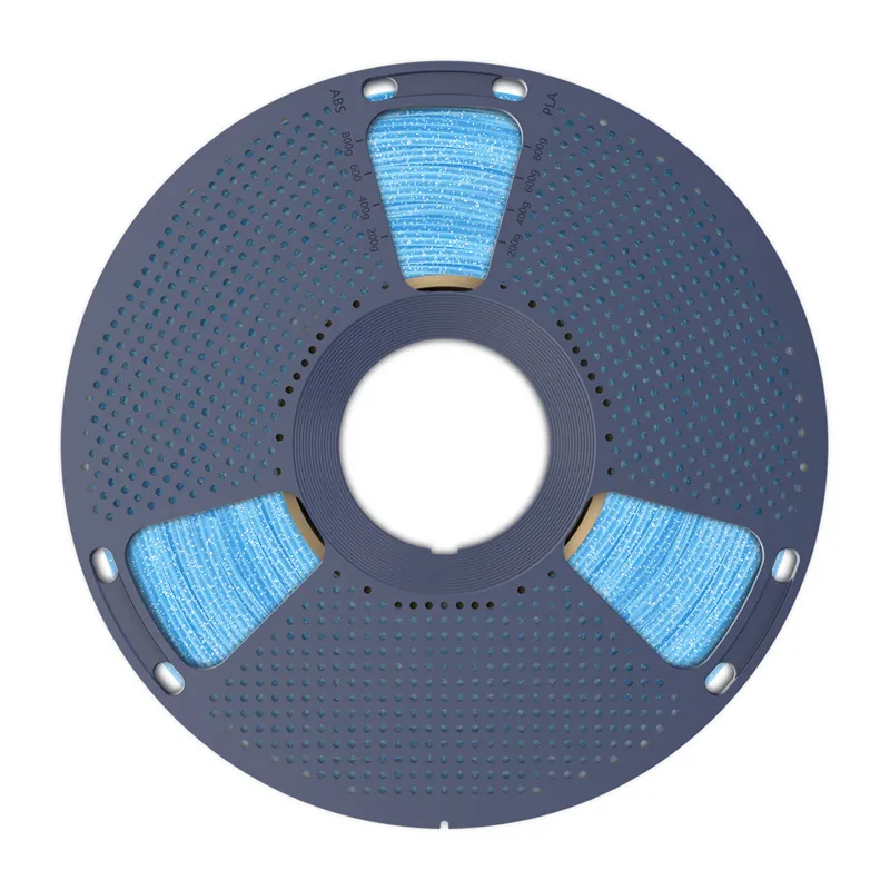 SUNLU PLA filament (Läikiv sinine) universaalne