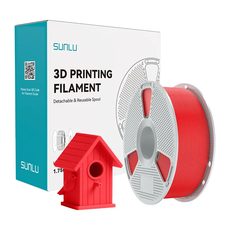 Sunlu ASA filament (Punane) universaalne