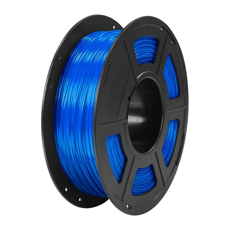 Anycubic TPU filament (läbipaistev sinine) 1 kg universaalne