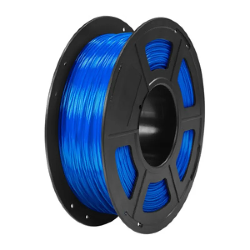Anycubic TPU filament (läbipaistev sinine) 1 kg universaalne