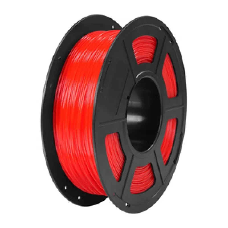 Anycubic TPU filament (läbipaistev punane) 1 kg universaalne