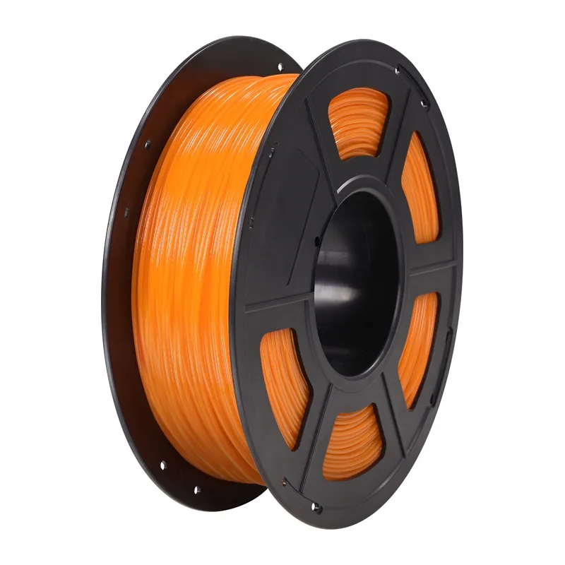 Anycubic TPU filament (läbipaistev oranž) 1 kg universaalne