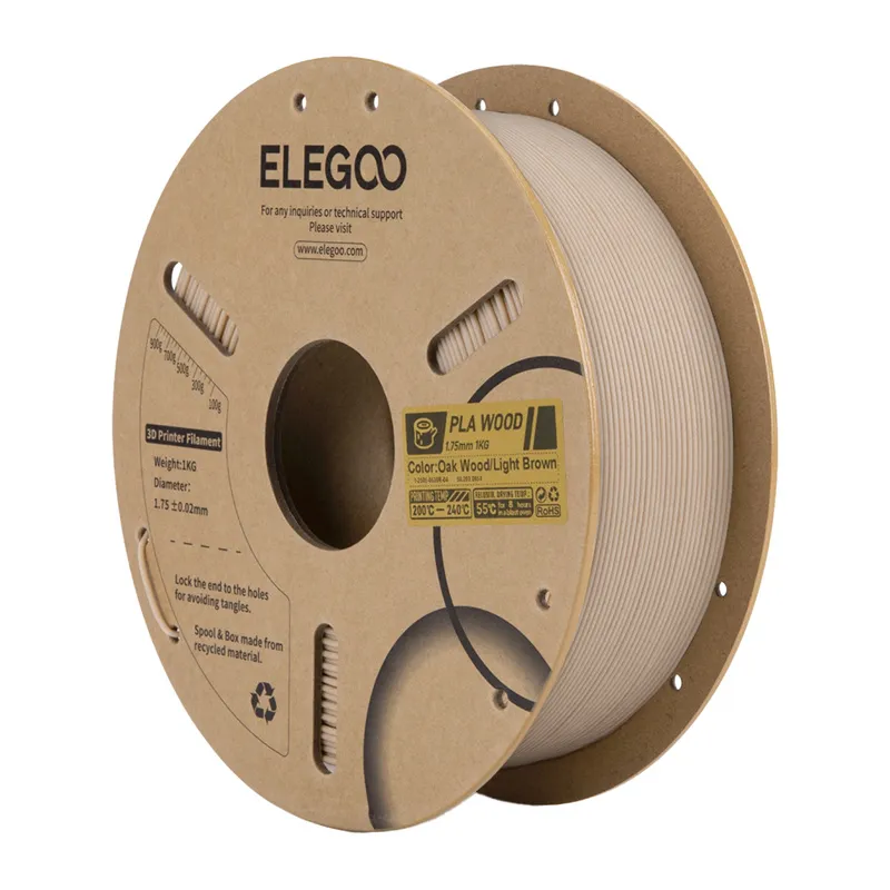 PLA Puit filament (kerge tamm) universaalne