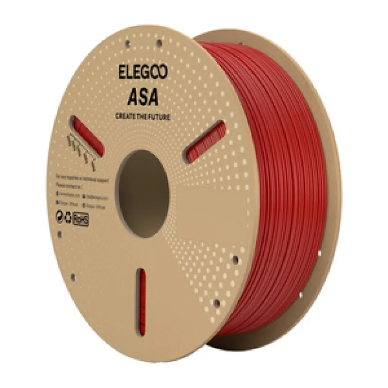 ELEGOO ASA filament (punane) universaalne