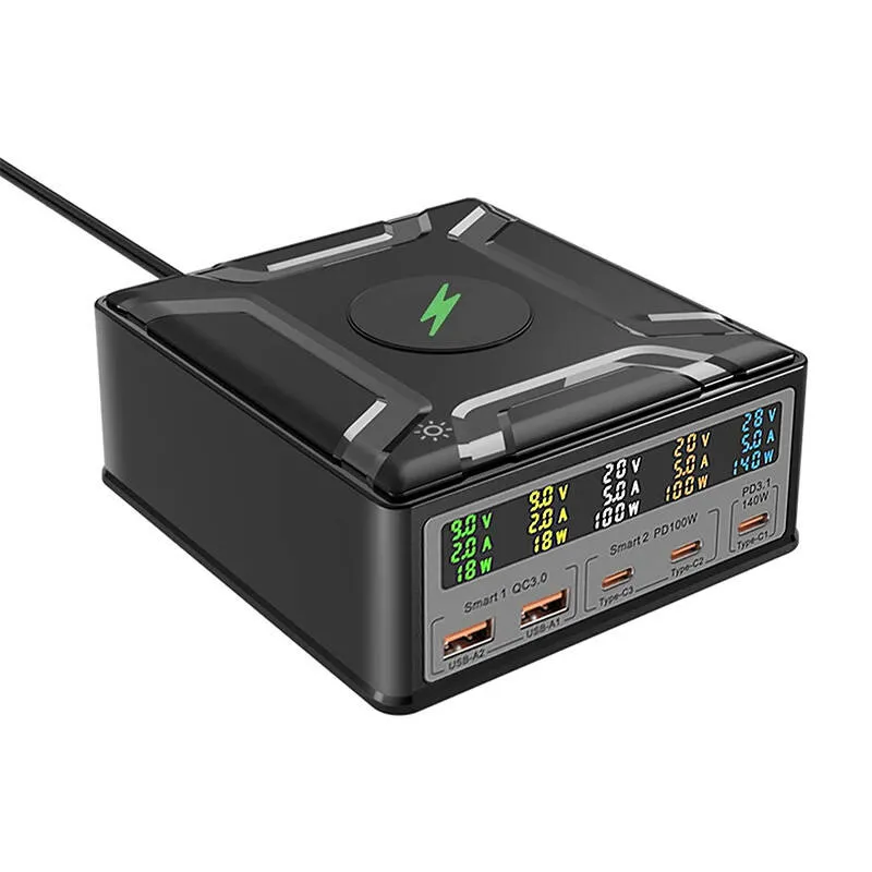 Seinalaadija Blitzwolf BW-S26 250W (must) universaalne