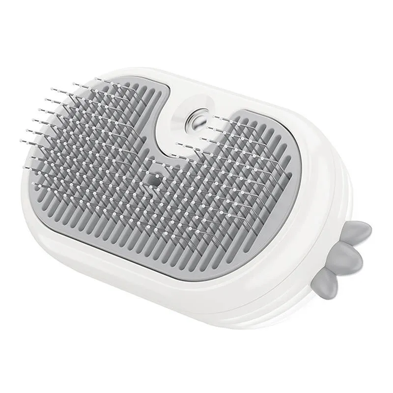 Rojeco Cat Steam Brush massaažifunktsiooniga (valge) universaalne