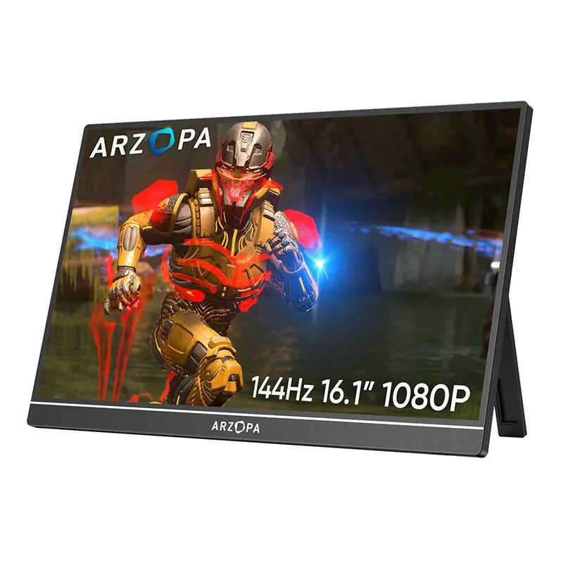 Arzopa Kergekaalutav Monitor Z1FC 16,1" universaalne