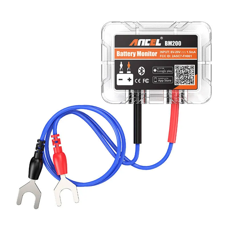 Bluetooth Aku Testija Ancel BM200 universaalne