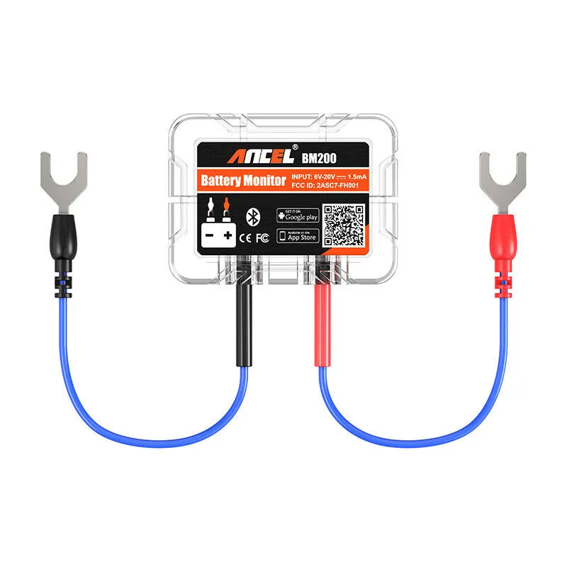 Bluetooth Aku Testija Ancel BM200 universaalne