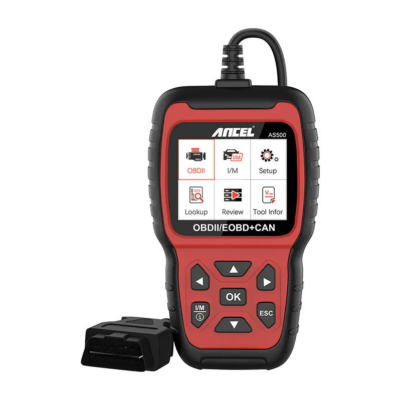 Diagnostikaskanner OBD2 Ancel AS500/AC105 universaal