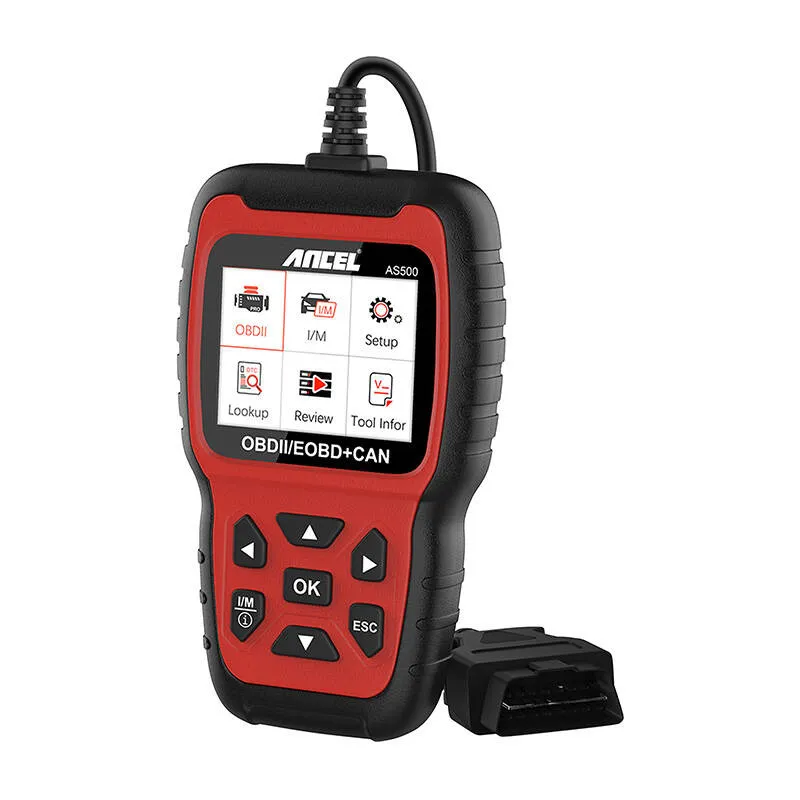 Diagnostikaskanner OBD2 Ancel AS500/AC105 universaal