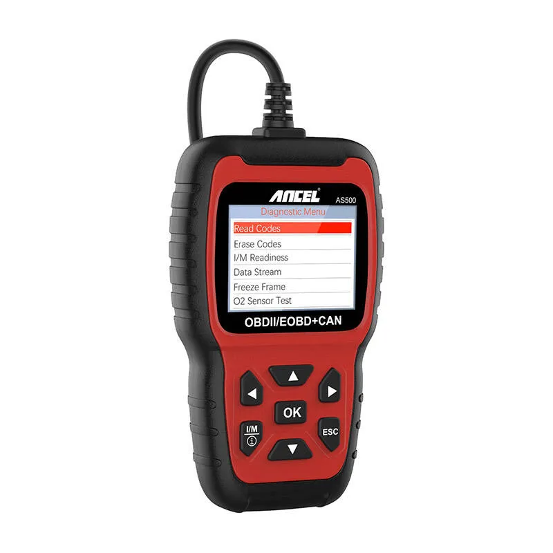 Diagnostikaskanner OBD2 Ancel AS500/AC105 universaal