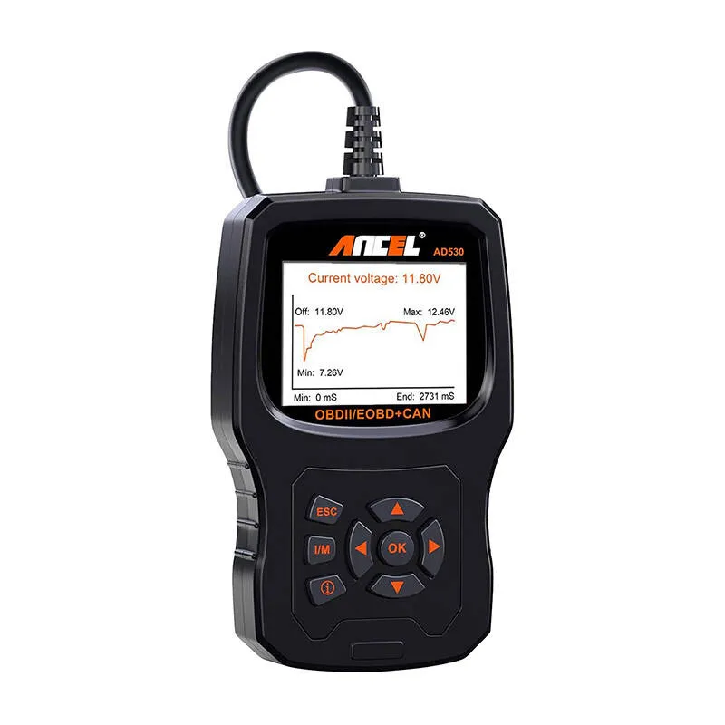 Diagnostikaskanner OBD2 Ancel AD530 universaal