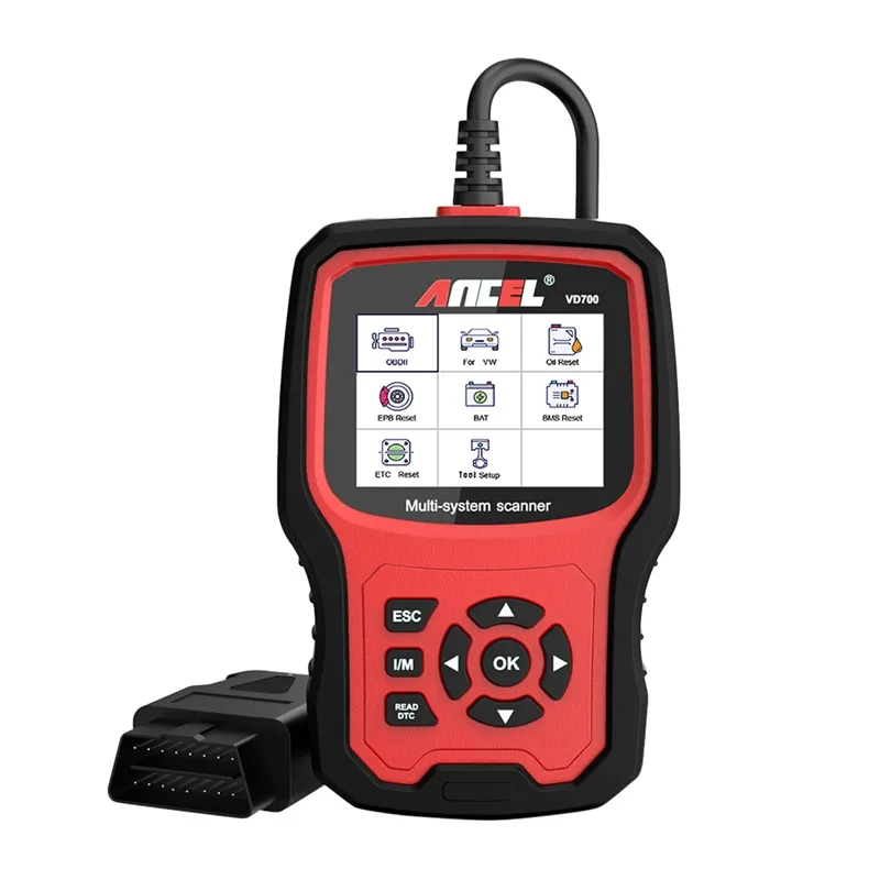 Ancel VD700 OBD2 diagnostikaskanner universaalne
