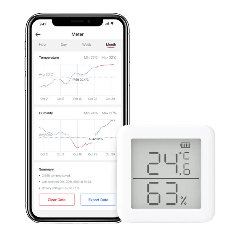 SwitchBot Termomeeter ja Higromeeter universaalne