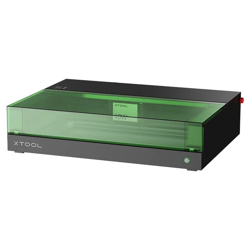 2-in-1 lasergraveerimismasin xTool S1 40W Kõikehõlmav komplekt (Must) universaalne