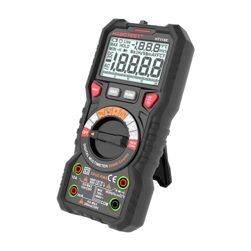 Habotest HT118E Universaalne Digitaalne Multimeeter True RMS NCV