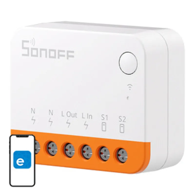 Smart mini lüliti WiFi Sonoff MINIR4 universaalne