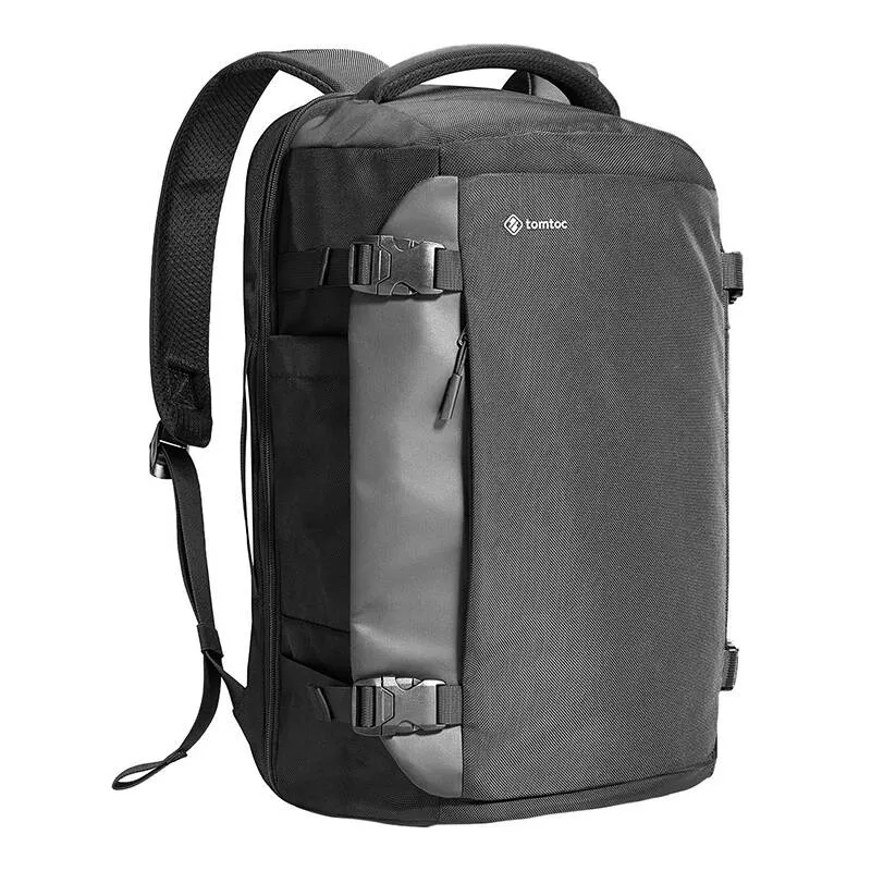 Reisilaptopi seljakott Tomtoc Navigator-T66 17"/40L (must) universaalne