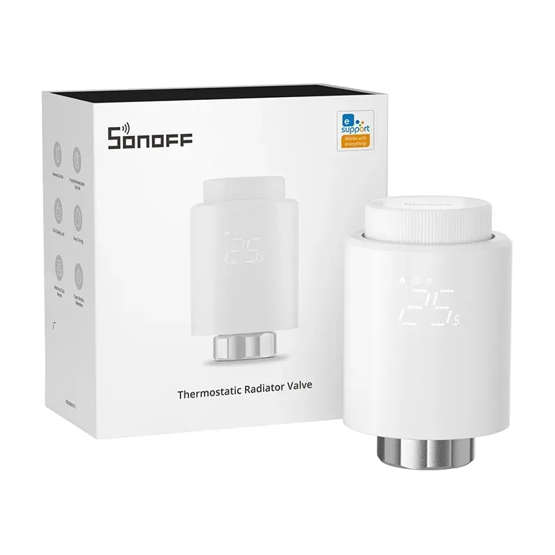 Smart Termostaadi Radiaatoriventi Sonoff TRVZB Zigbee 3.0 universaalne