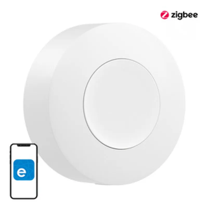 Smart Zigbee juhtmevaba nupp Sonoff SNZB-01P (ümmargune kaugjuhtimispult) universaalne