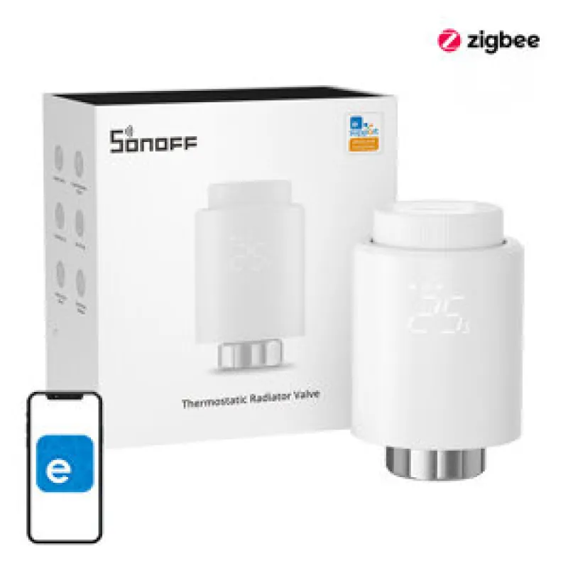 Smart Termostaadi Radiaatoriventi Sonoff TRVZB Zigbee 3.0 universaalne