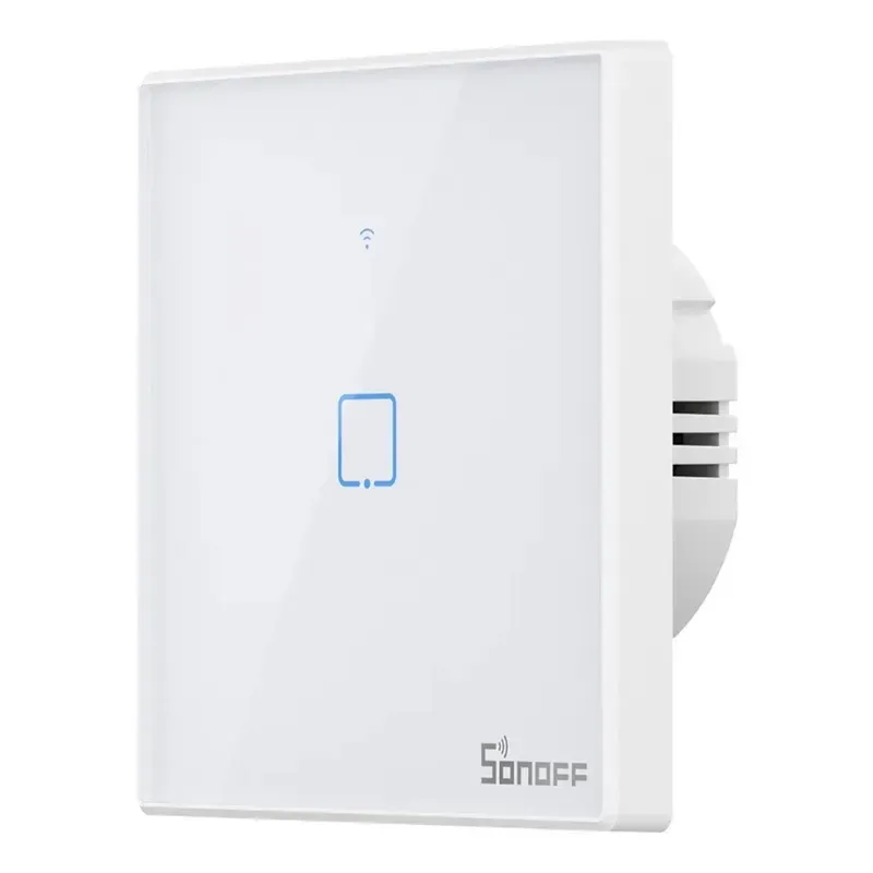 Smart Switch WiFi + RF 433 Sonoff T2 EU TX (1-kanaliline) uuenduslik universaalne