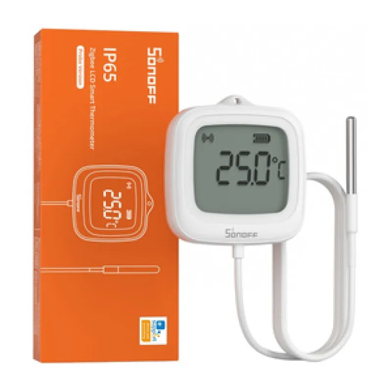 ZigBee LCD Temperatuuriandur Sonoff SNZB-02LD (prooviga) universaalne