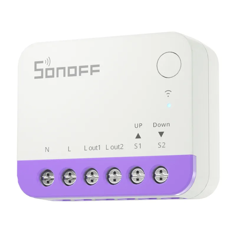 Sonoff MINI-RBS WiFi Nutikas Mini Rullkasti Lüliti (4 tk) universaalne